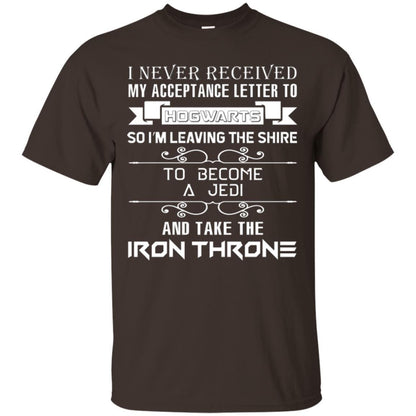 I Never Received My Acceptance Letter To Hogwarts Harry Potter Fan T-shirt