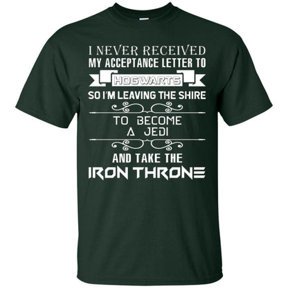 I Never Received My Acceptance Letter To Hogwarts Harry Potter Fan T-shirt
