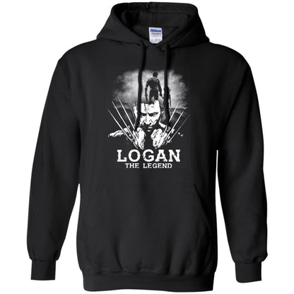 Logan The Legend Wolverine Fan T-shirt Black S 