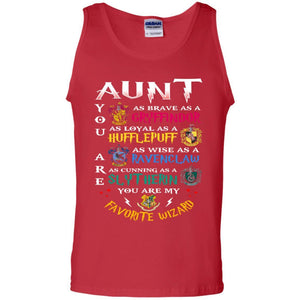Aunt My Favorite Wizard Harry Potter Fan T-shirt Red S 