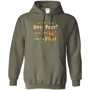 You Don_t Like Harry Potter Here Your I Set You Free Movie T-shirt Military Green S 