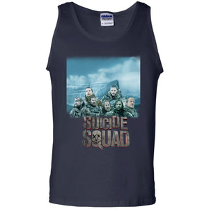 Suicide Squad Game Of Thrones Version T-shirt Navy S 