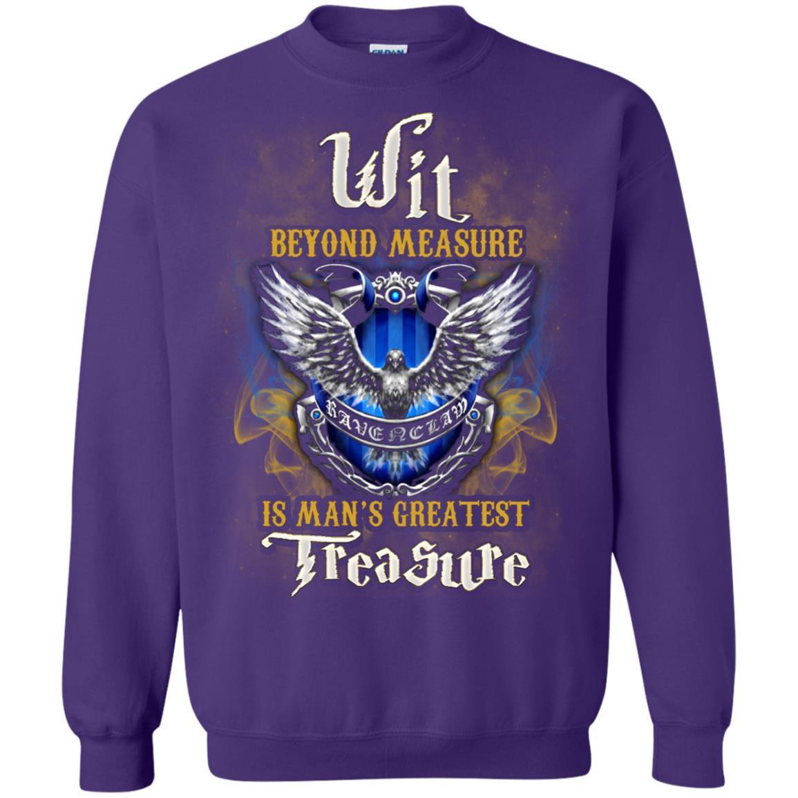 Wit Beyond Measure Is Man's Greatest Treasure Ravenclaw House Harry Potter Fan Shirt