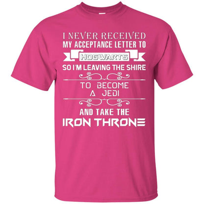 I Never Received My Acceptance Letter To Hogwarts Harry Potter Fan T-shirt