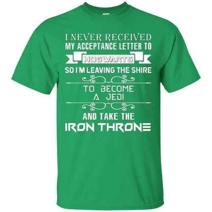 I Never Received My Acceptance Letter To Hogwarts Harry Potter Fan T-shirt