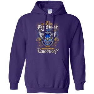 Did I Adequately Answer Your Condescending Question Ravenclaw House Harry Potter Fan Shirt Purple S 