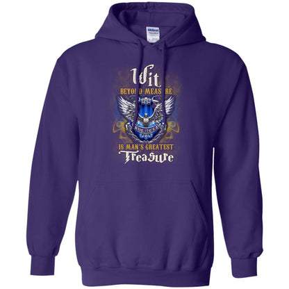 Wit Beyond Measure Is Man's Greatest Treasure Ravenclaw House Harry Potter Fan Shirt