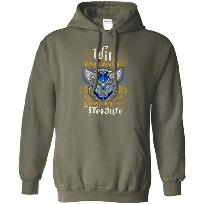 Wit Beyond Measure Is Man's Greatest Treasure Ravenclaw House Harry Potter Fan Shirt