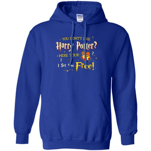 You Don_t Like Harry Potter Here Your I Set You Free Movie T-shirt Royal S 