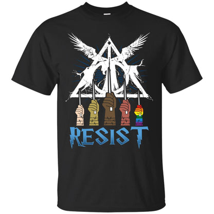Resist Harry Potter Fan T-shirt Black S 