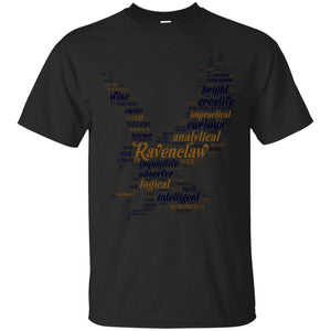 Ravenclaw House Harry Potter Fan Shirt Black S 