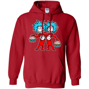 Dr. Seuss Thing 1 Thing 2 Easter Egg T-shirt