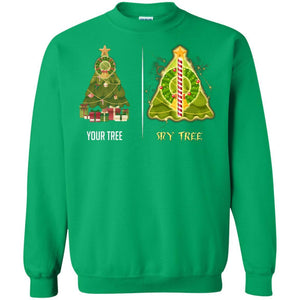 Harry Potter Christmas Tree Shirt Irish Green S 
