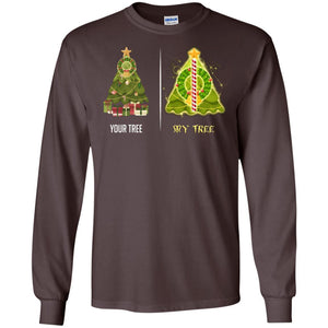 Harry Potter Christmas Tree Shirt Dark Chocolate S 