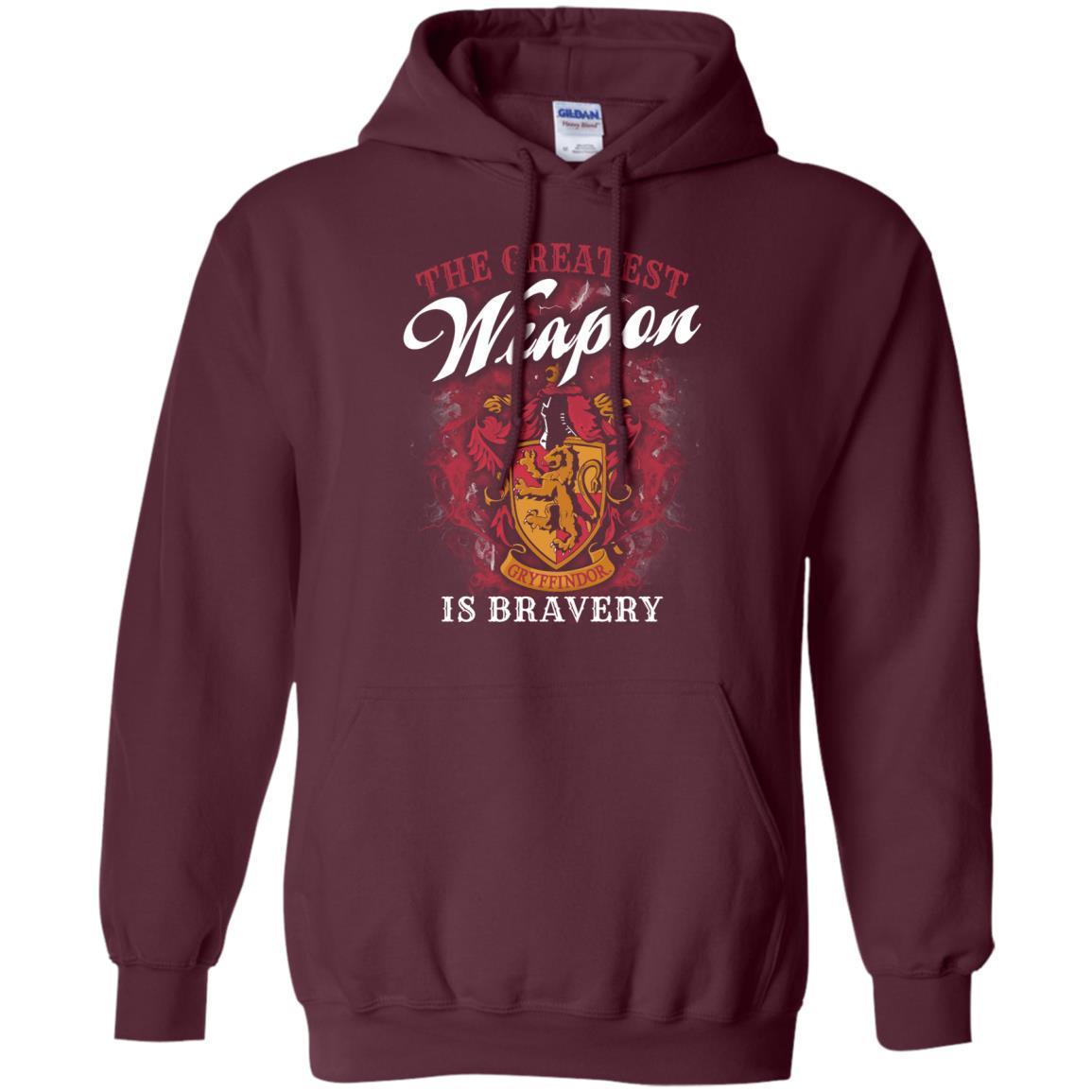 The Greatest Weapon Is Bravery Harry Potter Fan T-shirt