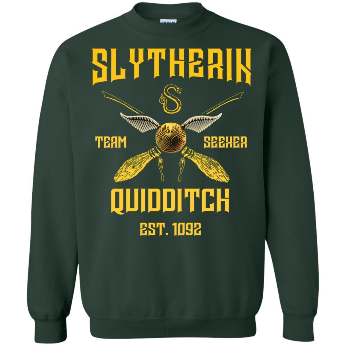 Slytherin Quiddith Team Seeker Est 1092 Harry Potter Shirt
