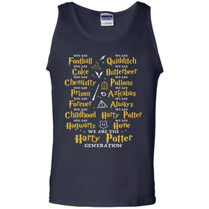 We Are The Harry Potter Generation Movie Fan T-shirt Navy S 