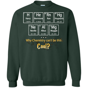 Why Chemistry Can_t Be This Cool Harry Potter Element Movie T-shirt Forest Green S 