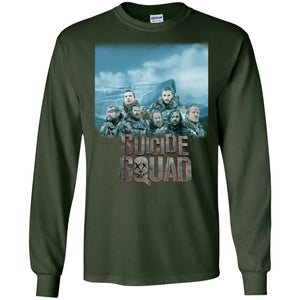 Suicide Squad Game Of Thrones Version T-shirt Forest Green S 