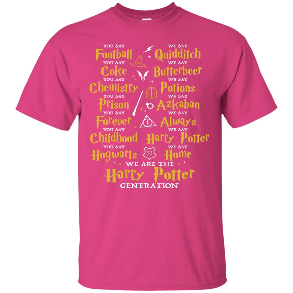 We Are The Harry Potter Generation Movie Fan T-shirt
