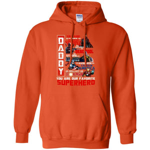 Daddy You Are As Powerful As Doctor Strange You Are Our Favorite Superhero Shirt Orange S 