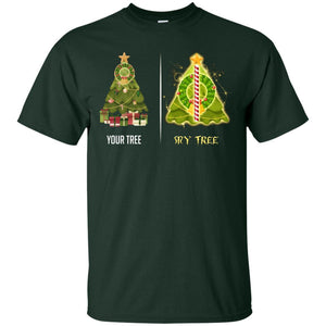 Harry Potter Christmas Tree Shirt Forest S 