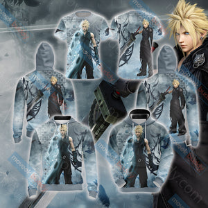 Final Fantasy VII New Look Unisex 3D T-shirt   