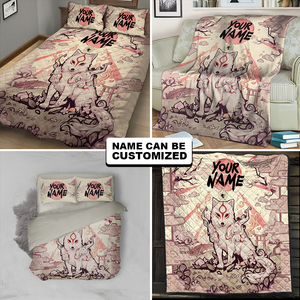 Okami-Customized 3D Throw Blanket   