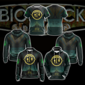 BioShock - No Gods Or Kings Only Man Unisex 3D T-shirt   
