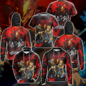 The Legend of Heroes: Kuro no Kiseki II – Crimson Sin Video Game 3D All Over Printed T-shirt Tank Top Zip Hoodie Pullover Hoodie Hawaiian Shirt Beach Shorts Jogger   