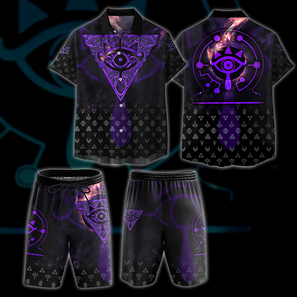 The Legend of Zelda All Over Print Beach Shorts Jogger   