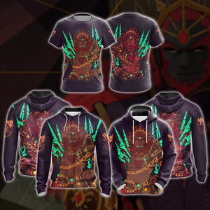 The Legend Of Zelda: Breath Of The Wild (BotW) Ganondorf Unisex 3D T-shirt   