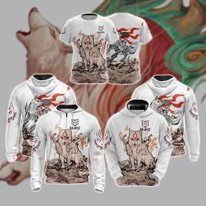 Okami New Unisex 3D T-shirt   