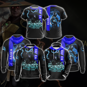 Mortal Kombat Raiden Unisex 3D T-shirt   