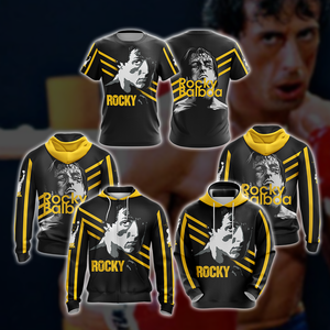 Rocky Balboa New Style Unisex 3D T-shirt   