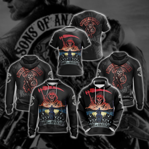 Sons of Anarchy New Style Unisex 3D T-shirt   