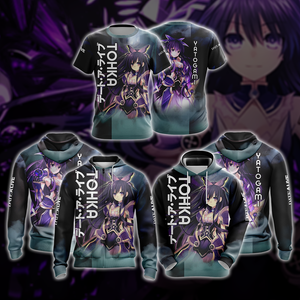 Date A Live - Tohka Yatogami  3D T-shirt   