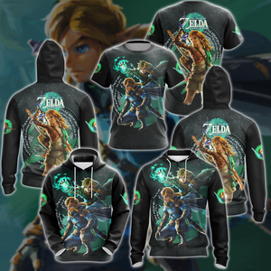 The Legend of Zelda: Tears of the Kingdom Video Game 3D All Over Printed T-shirt Tank Top Zip Hoodie Pullover Hoodie Hawaiian Shirt Beach Shorts Jogger   