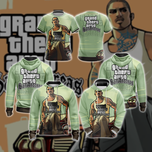 Grand Theft Auto: San Andreas Unisex 3D T-shirt   