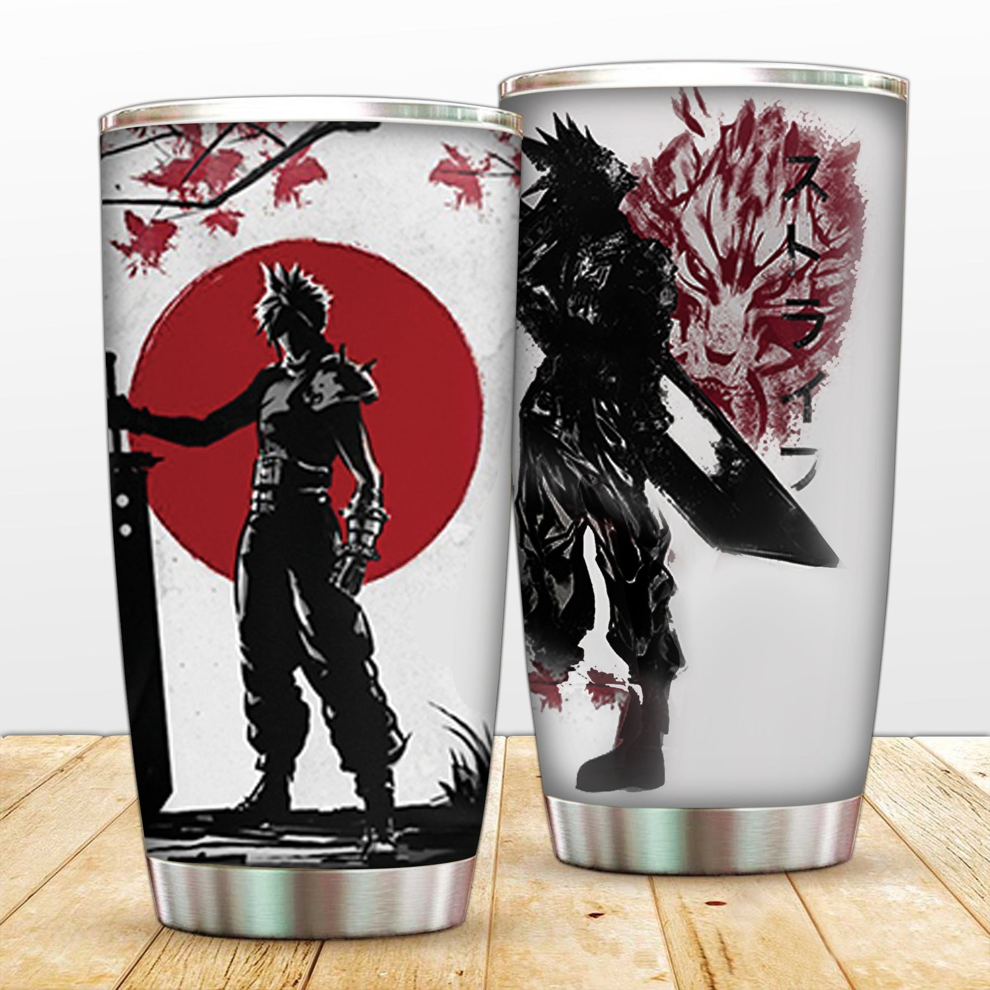 Final fantasy 7 - Cloud Strife Tumbler 20 Oz  