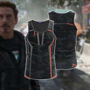 Iron Man (Tony Stark) Cosplay 3D Tank Top US/EU S (ASIAN L)  