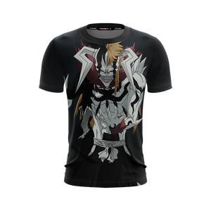 Bleach Ichigo Vasto Lorde Unisex 3D T-shirt   
