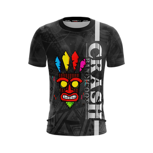 Crash Bandicoot - Aku Aku Unisex 3D T-shirt   