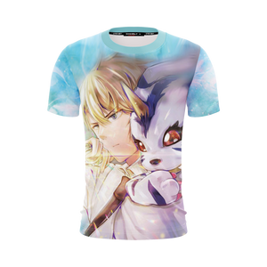 Digimon Matt And Gabumon 3D T-shirt   