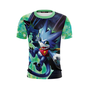 Digimon Gumdramon Unisex 3D T-shirt   