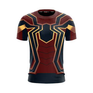 Spider-man: Homecoming Iron Spider Cosplay Unisex 3D T-shirt   