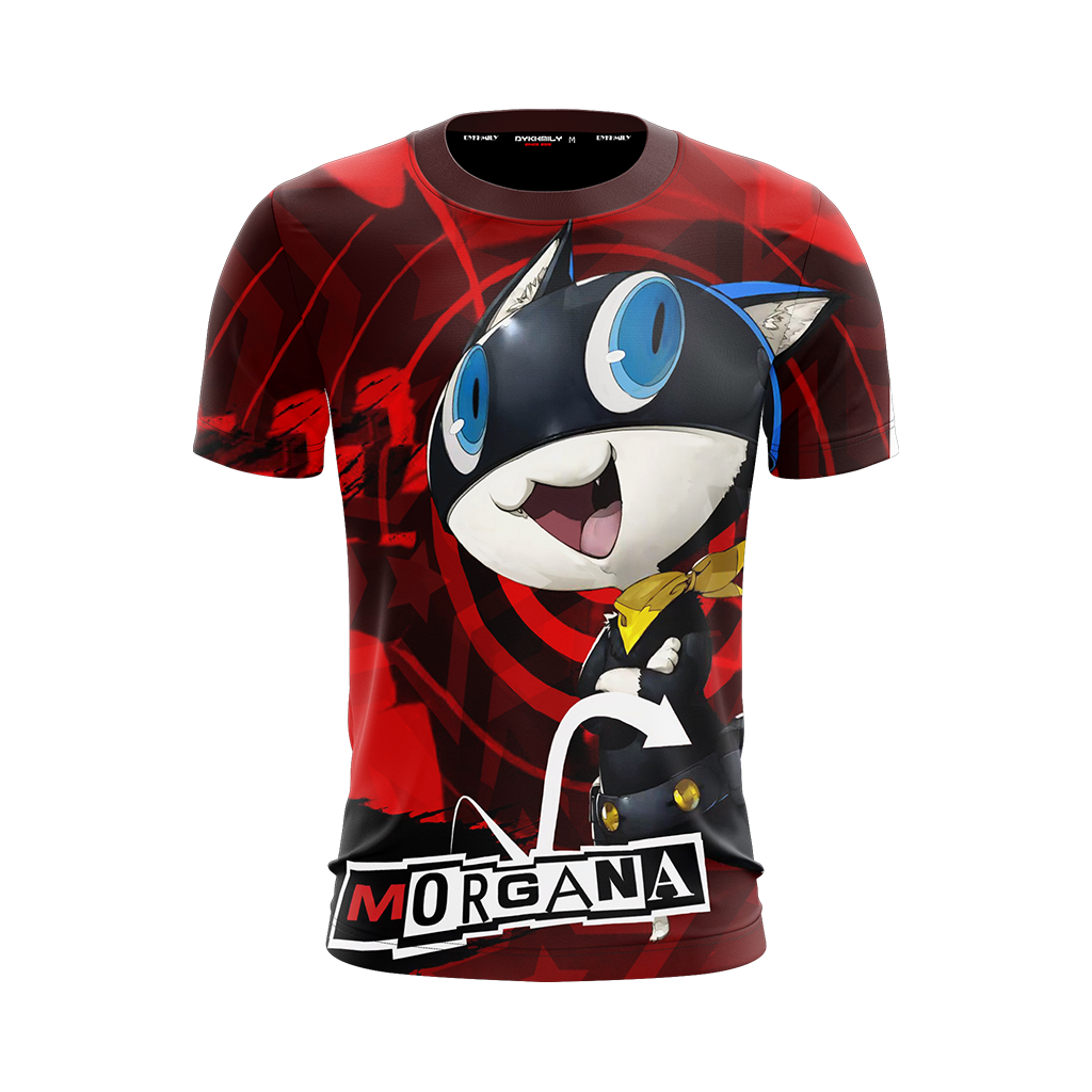 Persona 5 Morgana Unisex 3D T-shirt   