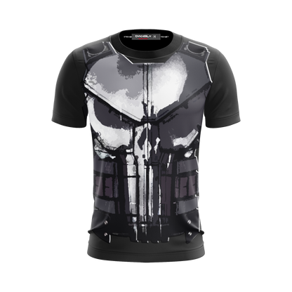 The Punisher (2017) Cosplay Zip Up Hoodie Jacket   