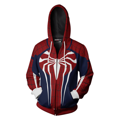 Spider-Man Cosplay PS4 Advanced Suit New Look 3D Hoodie   