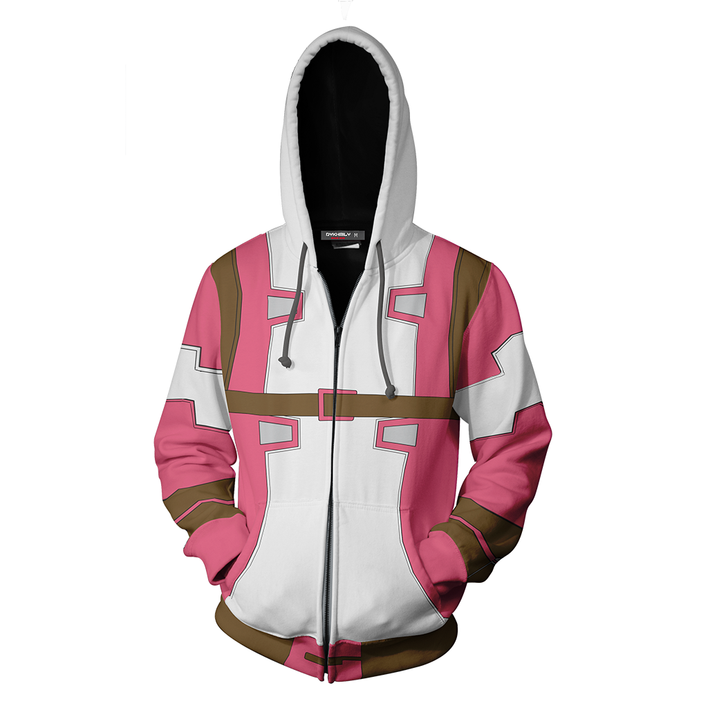 GwenPool Cosplay Zip Up Hoodie Jacket   